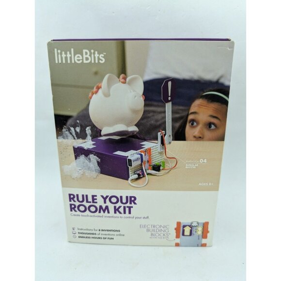 LittleBits RULE YOUR ROOM KIT Education Learning Build Block Open Box Complete - Picture 1 of 10